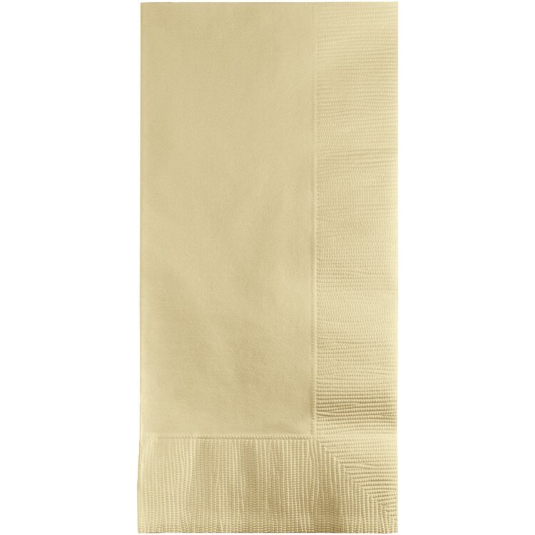 Solid Dinner Napkins ivory