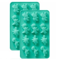 09916013 Dinosaur Silicone Chocolat