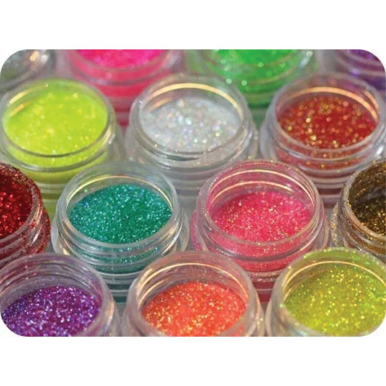 Disco Dust/Techno Glitter colors