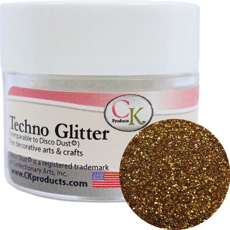 Disco Dust/Techno Glitter gold
