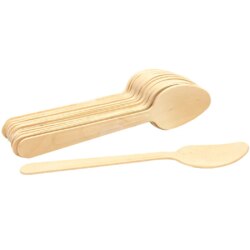 BAMDSPN65 Disposable Wood Spoon