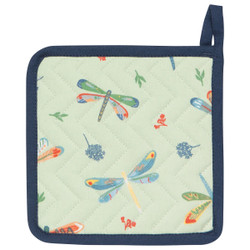 505974 Dragonfly Cotton Quilted Pot