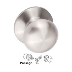 DU10115 Durango Passage Knob-Satin
