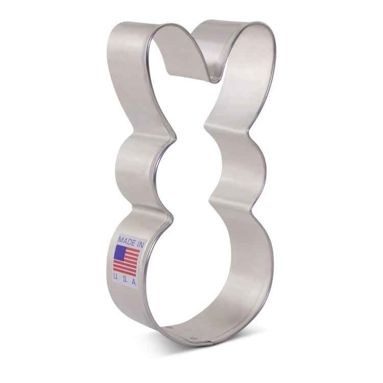 8124A Easter Bunny Cookie Cutter 4"