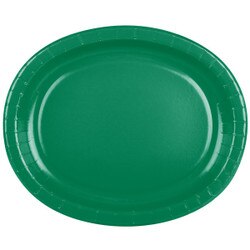 433261 Emerald Green Oval Platter