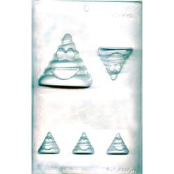 90-996 Emoji Poop Chocolate Mold 90