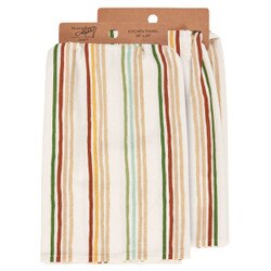 118214 Fall Stripe Kitchen Towel