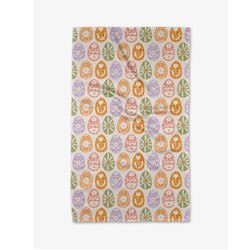 TT-MF-FLE Floral Easter Egg Tea Tow
