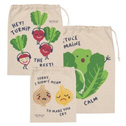 3001004 Funny Food Produce Bags - S