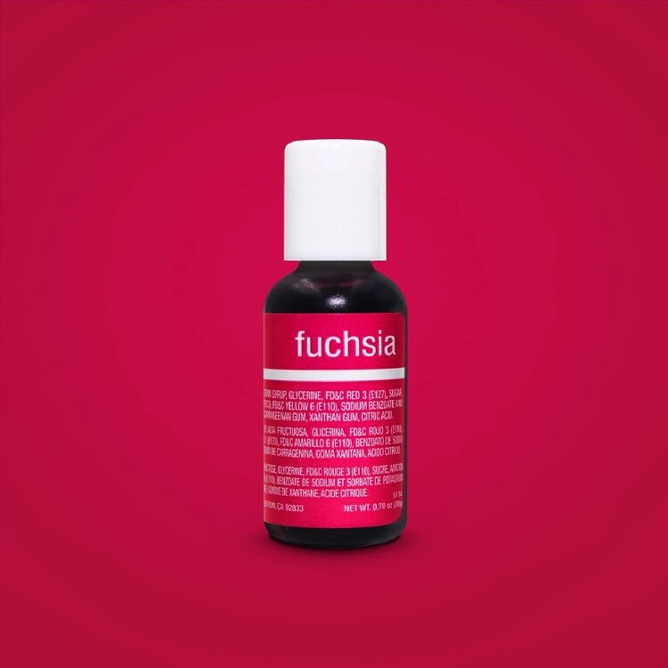 5114 Fuschia Liqua-Gel .70 Oz Food