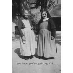70423 Getting Old Greeting Card