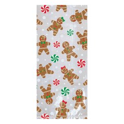 370400 Gingerbread Cellophane Bag.