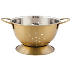 5161007 Gold Colander- Small