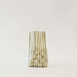 551-C1 Gold Vertical Stripe Celloph