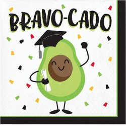349683 Graduation Beverage Napkins