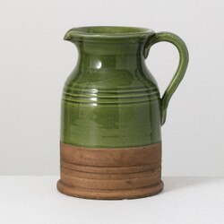 CM2924 Green Gloss Pitcher
