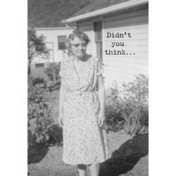 70457 Growing Old Greeting Card
