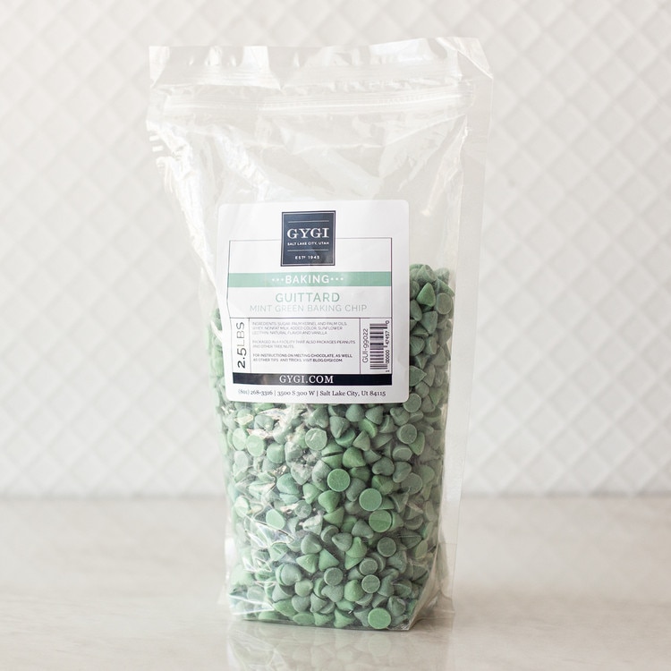 99022 Guittard Mint Green Baking Ch