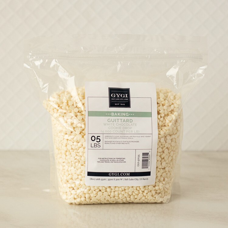 99035 Guittard White Cookie Drops (