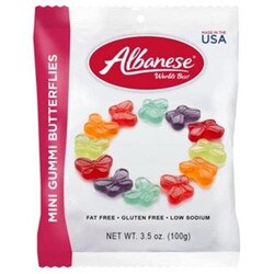 53452 Gummi Butterflies - 3.5 oz ba