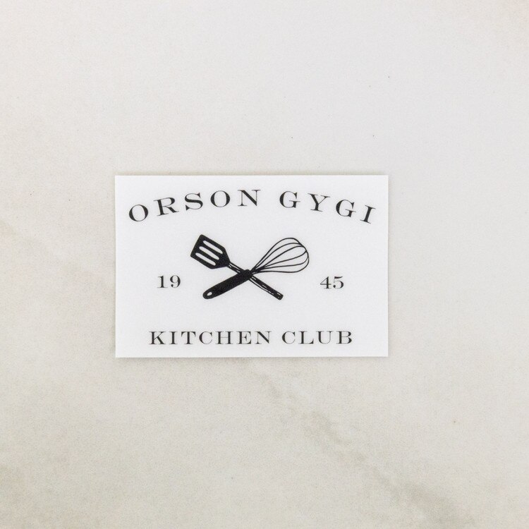 GKC Gygi Kitchen Club Sticker