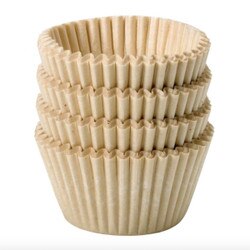 046 Unbleached Mini Baking Cups