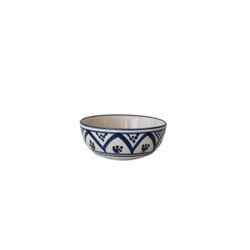 DF9954 Hand-Painted Stoneware Bowl