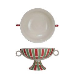 XS6091 Hand-Painted Stoneware Foote