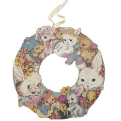 34805 Happy Easter Wreath