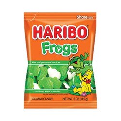 HAR-47254 Haribo Frogs Gummi Candy