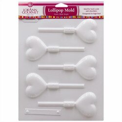 5566 Heart Sucker Candy Mold