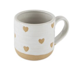 756009 Hearts Relief Mug