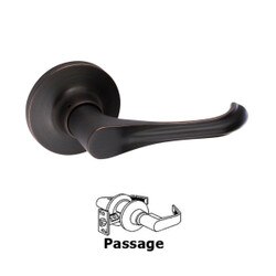 HA1010B Helena Passage Lever-Antiqu