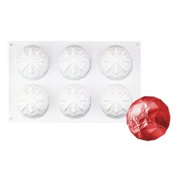 SBM2899 Hemisphere Gem Silicone Bak