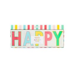 HBD702 Hip Hip Hooray "Happy Birthd