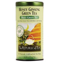 40071 Honey Ginseng Green Tea Bags