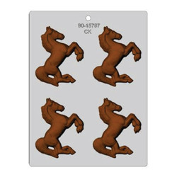 90-15797 Horse 3" Chocolate Mold 90