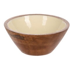 CB184710 Ivory Inlay Dip Bowl