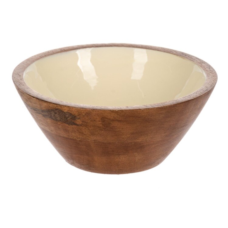 CB184710 Ivory Inlay Dip Bowl