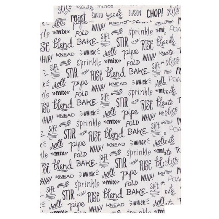 2252500 Kitchen Phrases Printed Flo