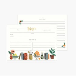 RCM006 Kitchen Shelf Recipe Cards -