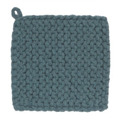 2119618 Knit Pot Holder - Lagoon