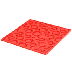 AS7SKT41 Red Silicone Trivet