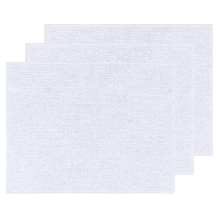 2225001 Large Barmop Towels - White