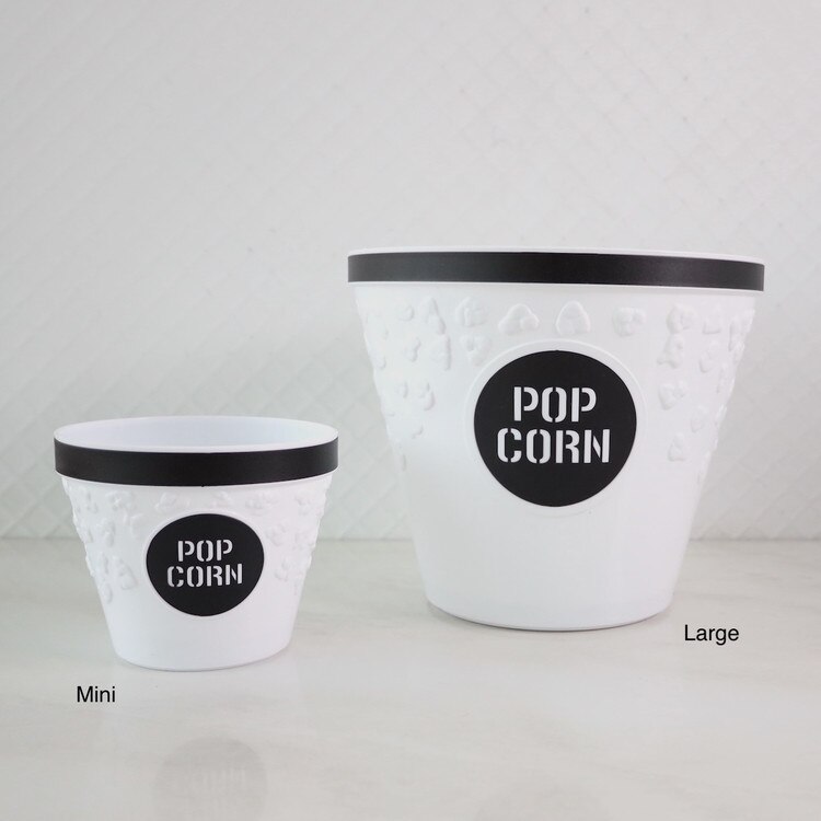 388BK Large Popcorn Bucket - Black