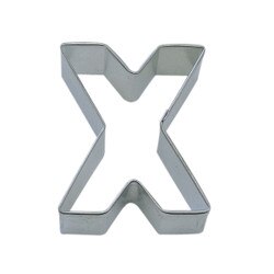 1493 Letter X Cookie Cutter