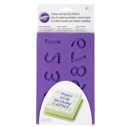 409-2547 Letters & Numbers 4-Piece