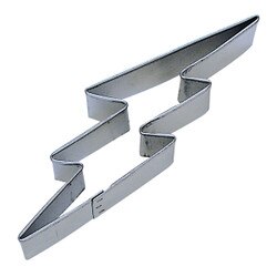 1063 Lighting Bolt Cookie Cutter 5"