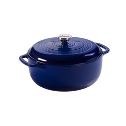 EC6D32 Lodge 6 QT Indigo Enamel Dut
