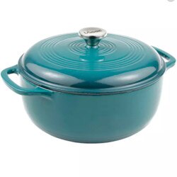 Lodge Porcelain Enamel, on Cast Iron, 6 Quart